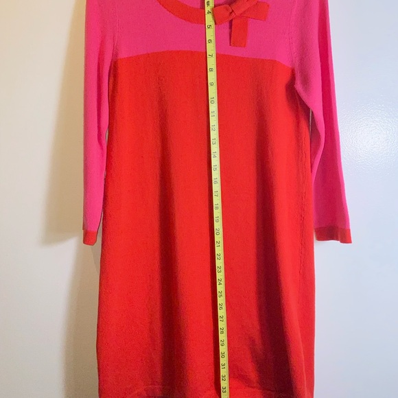 Kate Spade Color block Wool Bow Dress - Picture 6 of 9